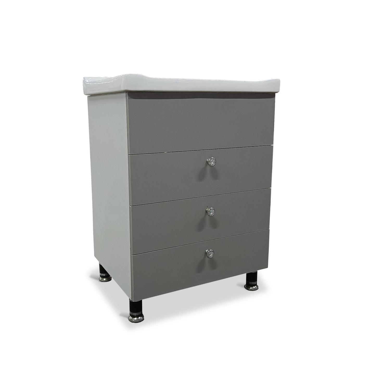 Wash Basin Vanity High Quality HDHMR Engineered Wood Cabinet