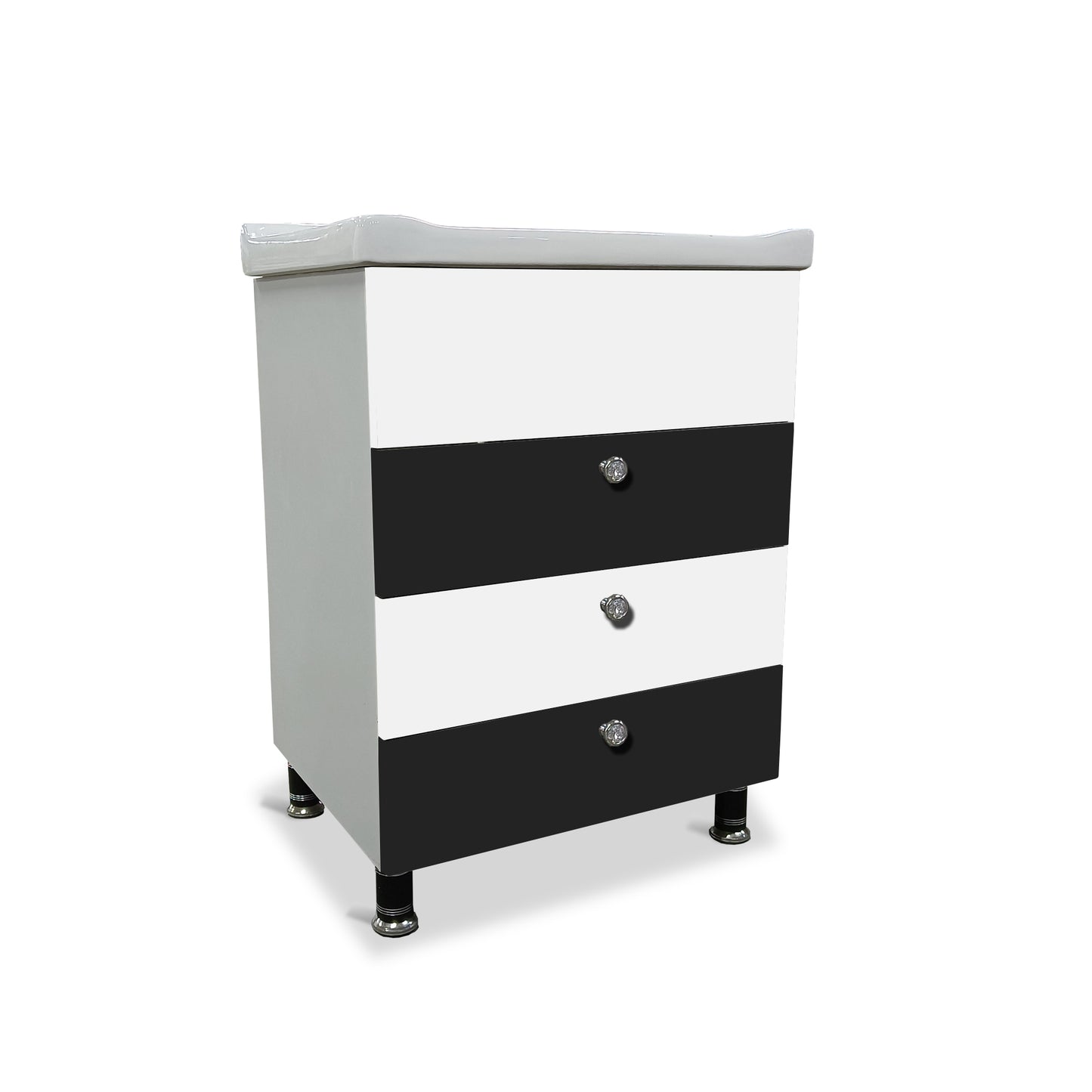 Vanity High Quality HDHMR Engineered Wood Wash Basin Cabinet