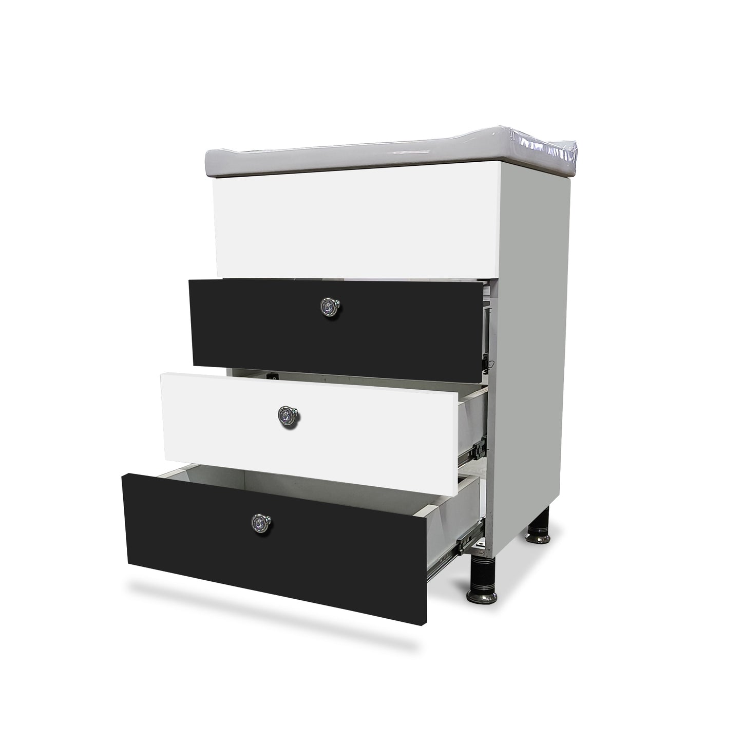 Vanity High Quality HDHMR Engineered Wood Wash Basin Cabinet