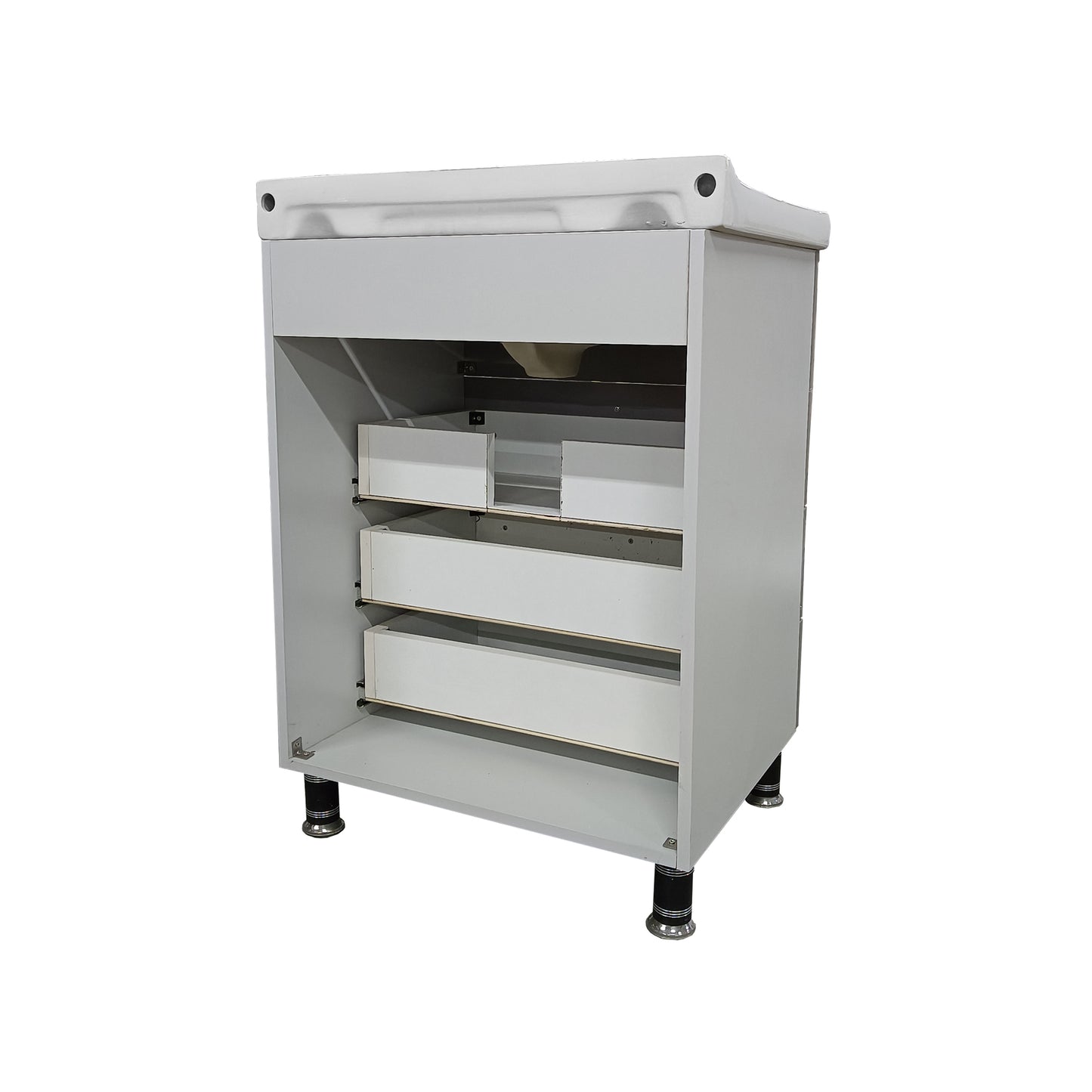 Vanity High Quality HDHMR Engineered Wood Wash Basin Cabinet