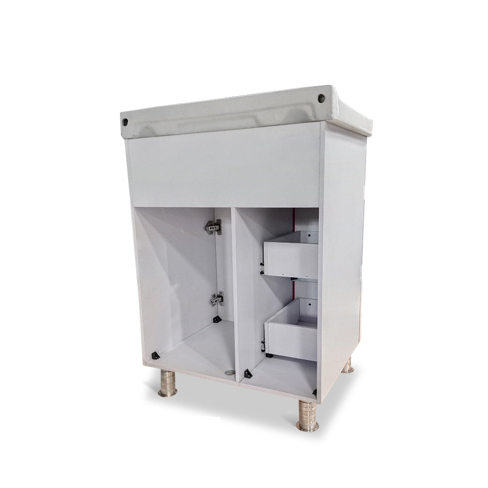 Wash Basin Vanity High Quality HDHMR Engineered Wood Wash Basin Cabinet Under Counter Basin