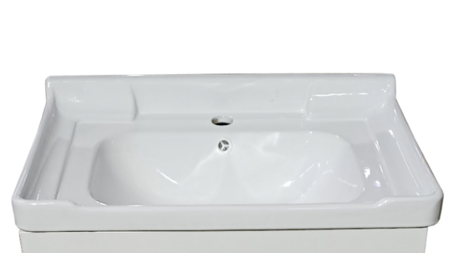 Wash Basin Vanity High Quality HDHMR Engineered Wood Wash Basin Cabinet Under Counter Basin