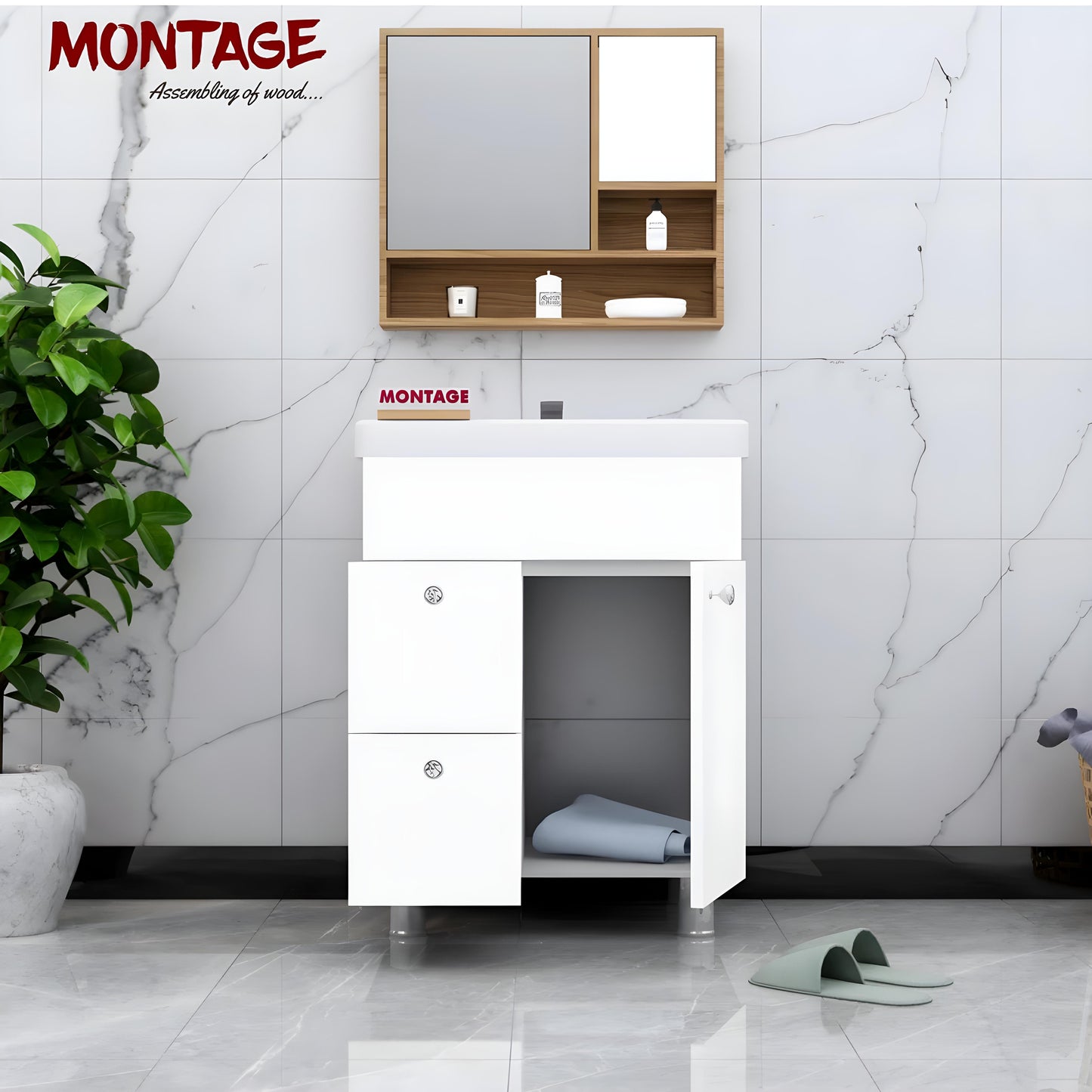 Washbasin Vanity Cabinet High Quality HDHMR