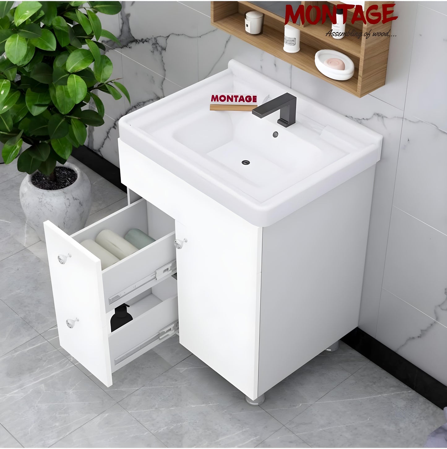 Washbasin Vanity Cabinet High Quality HDHMR