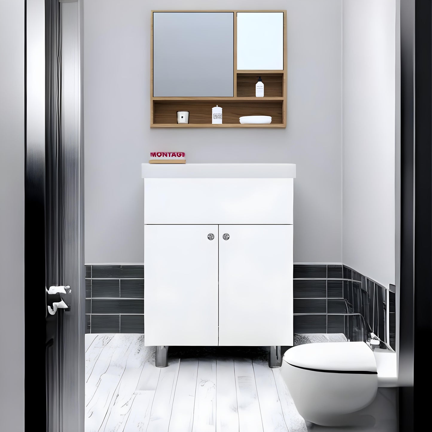 Minimalist Zen Sink vanity