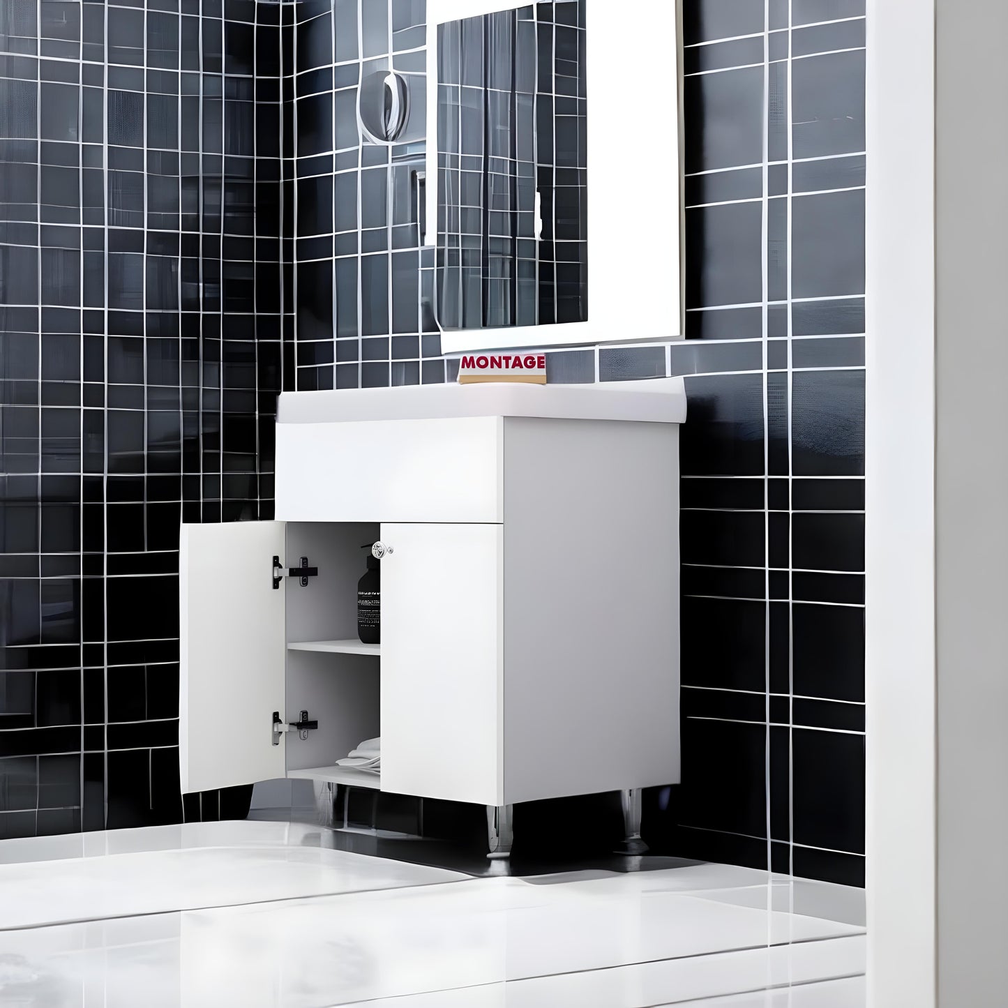 Minimalist Zen Sink vanity