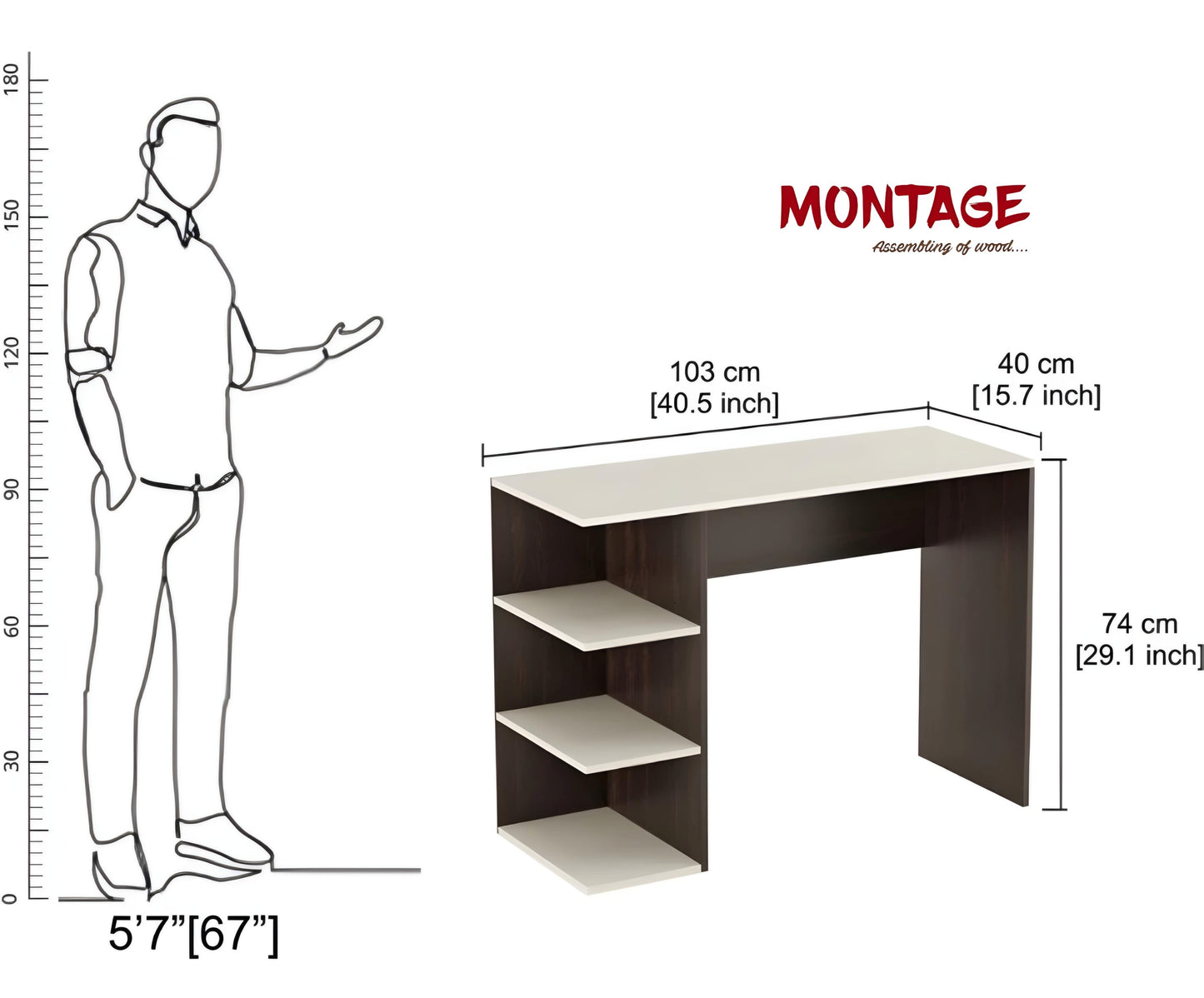 Qualish Computer Table