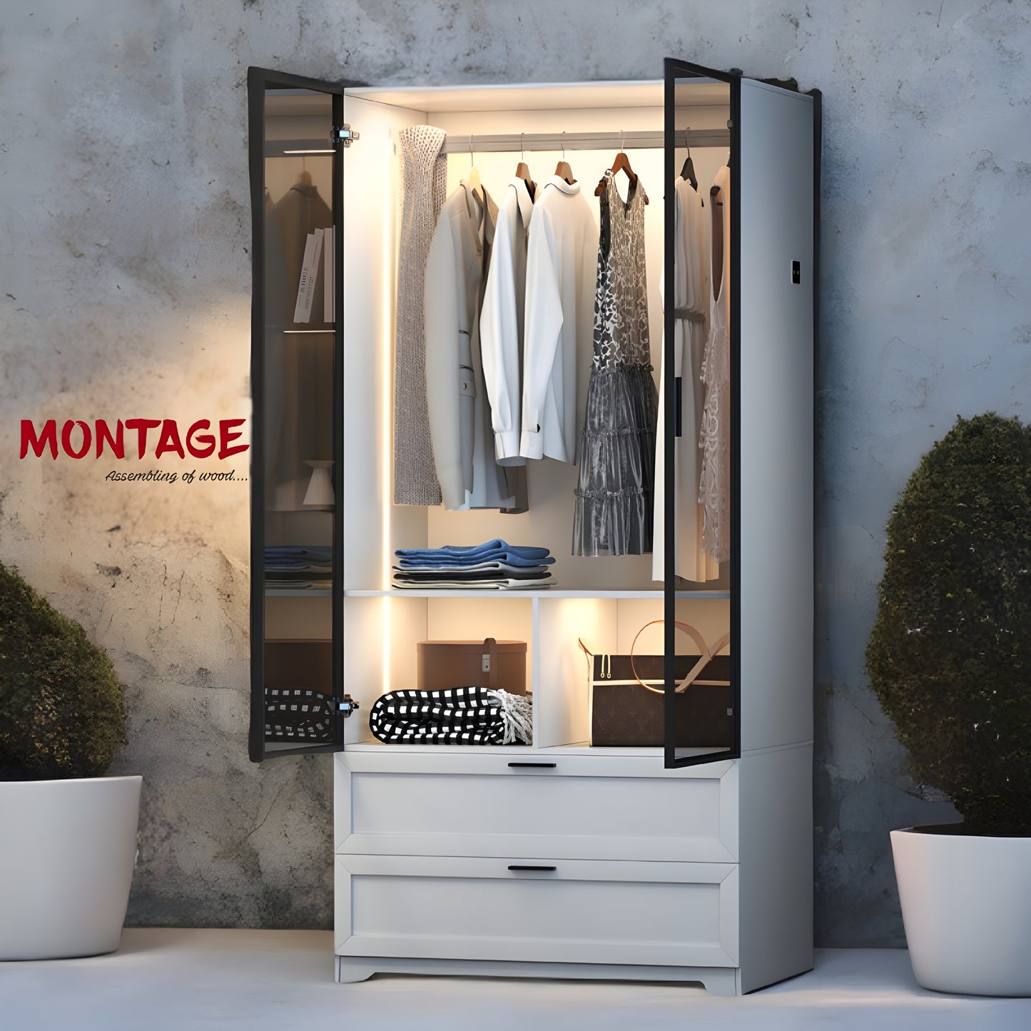 Elegant Enlightenment wardrobe