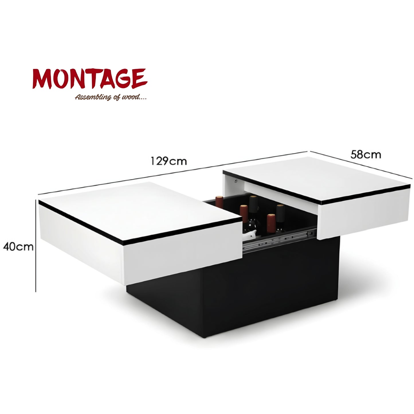 Hideaway Haven montage Coffee Table