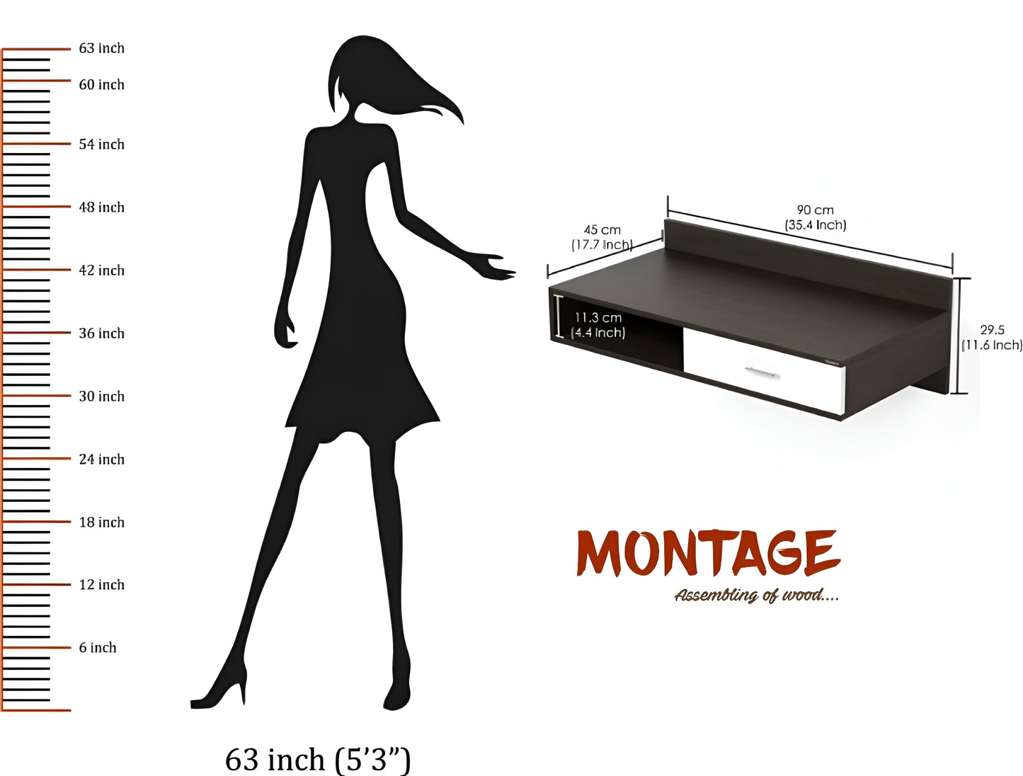 Wall-Mount Wonder study table