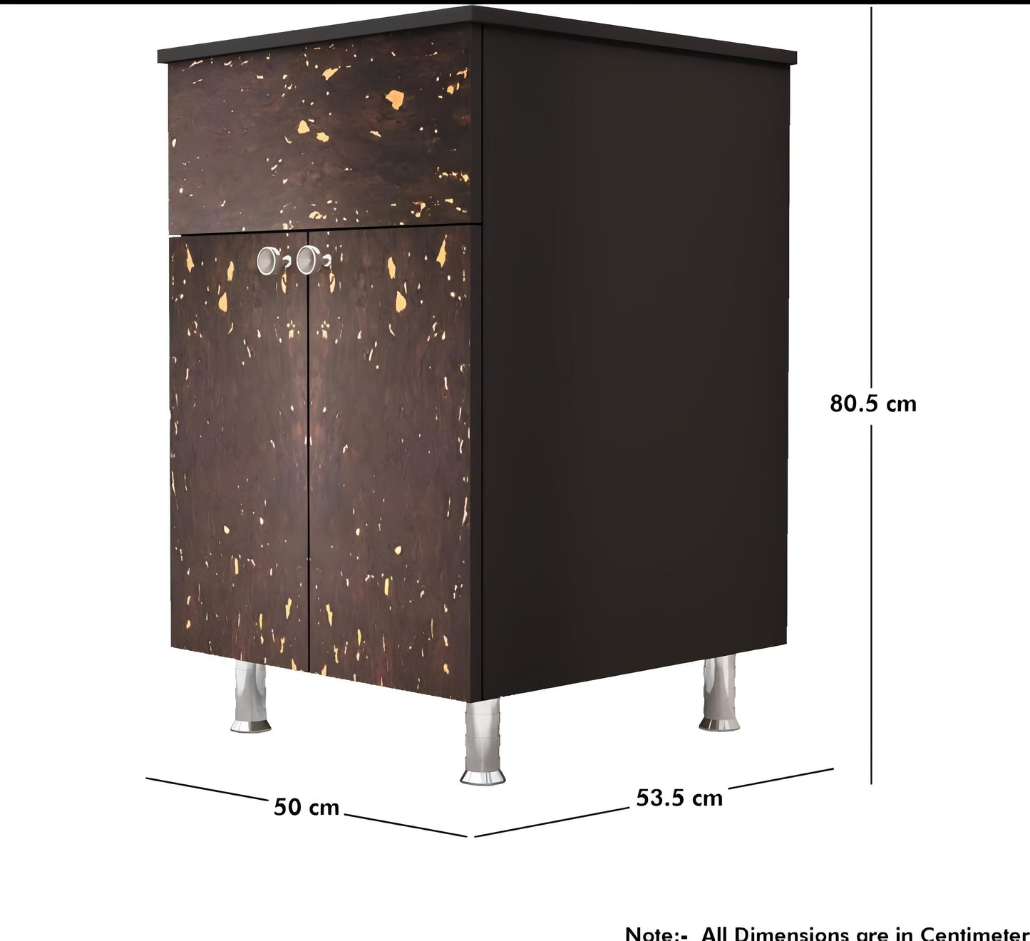 Waterproof Bathroom Vanity 2 Shelve Storage BEST Table Top Basin
