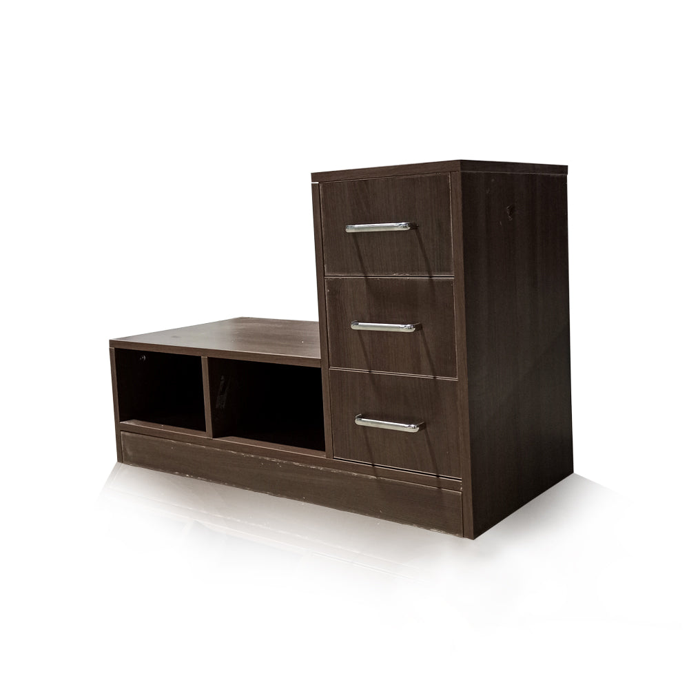 Elegant Step Storage Wooden Shoe Rack Cabinet