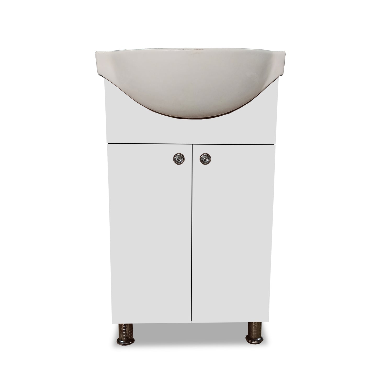 Wash Basin Vanity High Quality HDHMR Engineered Wood Wash Basin