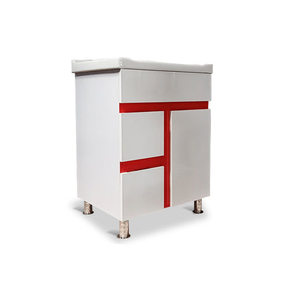 Wash Basin Vanity High Quality HDHMR Engineered Wood Wash Basin Cabinet Under Counter Basin