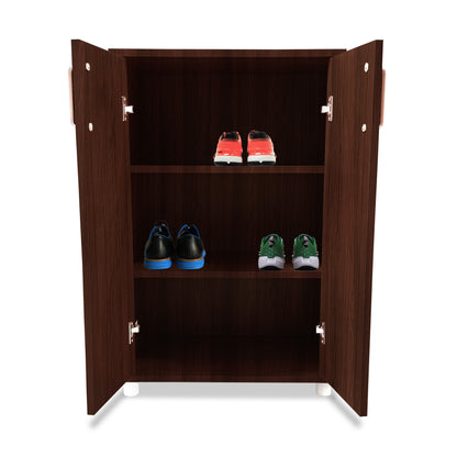 Sleek Step Storage Wooden Shoe Rack