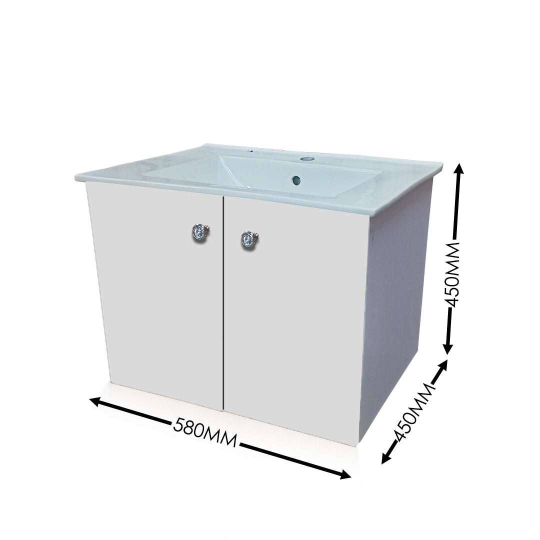 Wash Basin Vanity High Quality HDHMR Engineered Wood