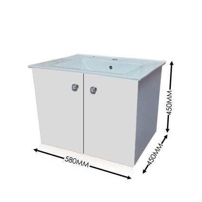 Wash Basin Vanity High Quality HDHMR Engineered Wood