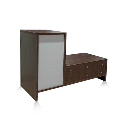 Elegant Step Storage Wooden Shoe Rack Cabinet