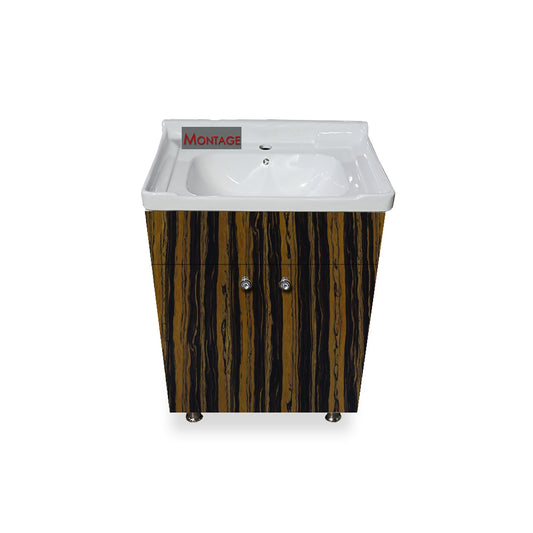 Wash Basin Vanity With Cabinet High Quality HDHMR Engineered Wood