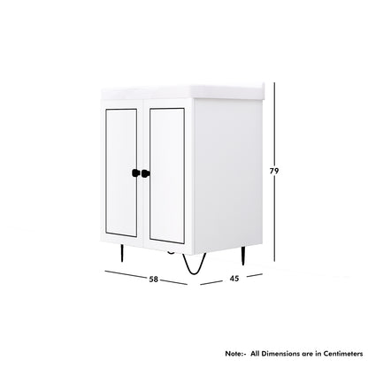 Basin Vanity with Ceramic Washbasin Sink