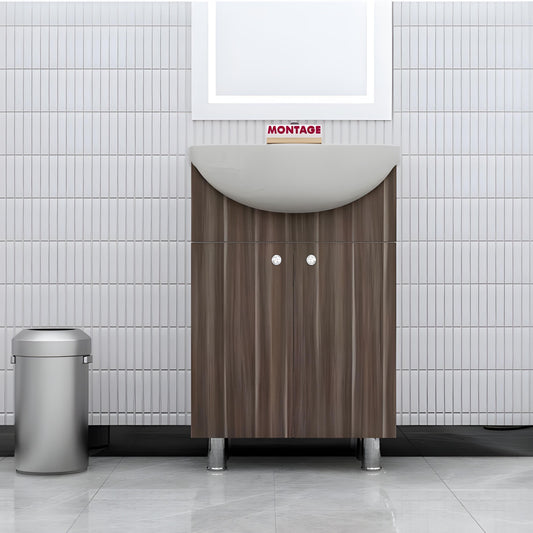 High Quality HDHMR Engineered Wood Wash Basin Cabinet