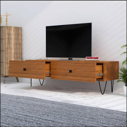 LED TV Cabinet for Living Room with Drawer Storage