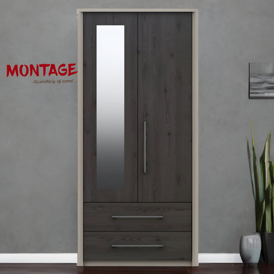 Allure Mirrored Wardrobe