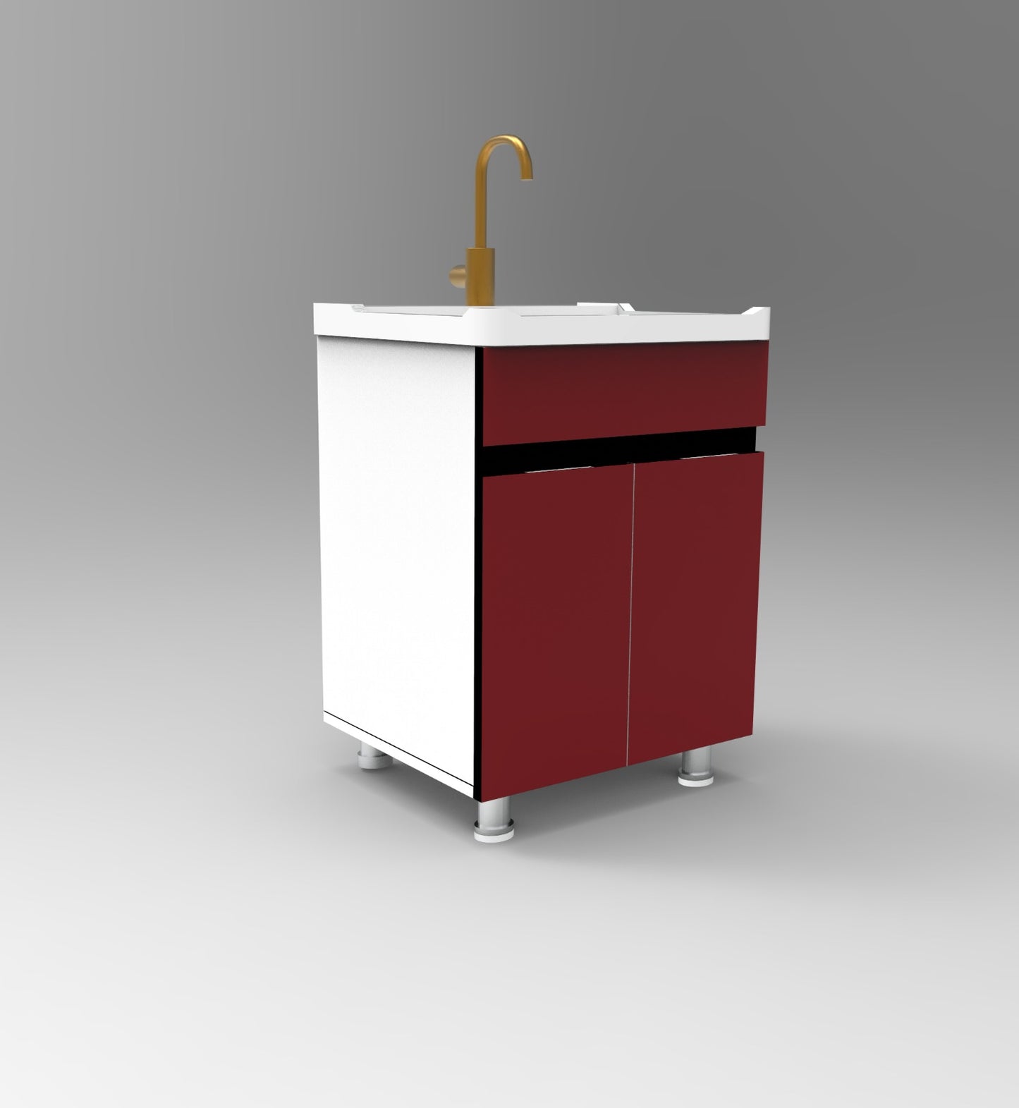 Freestanding Bathroom wash basin Vanity High Quality