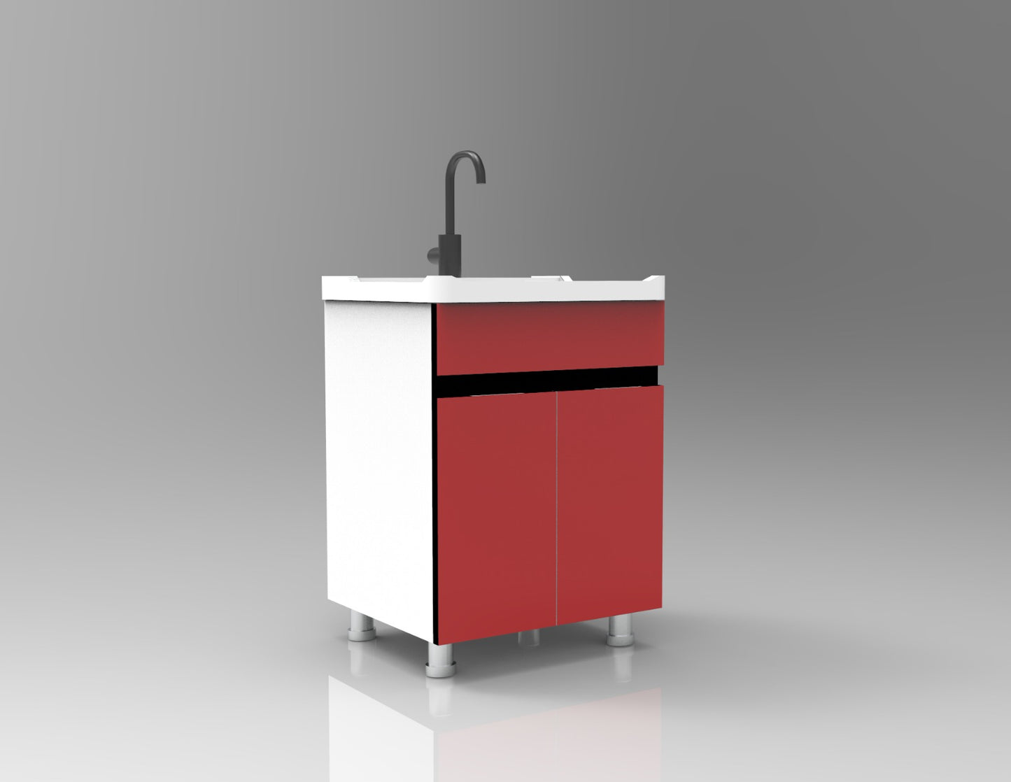 Freestanding Bathroom wash basin Vanity High Quality